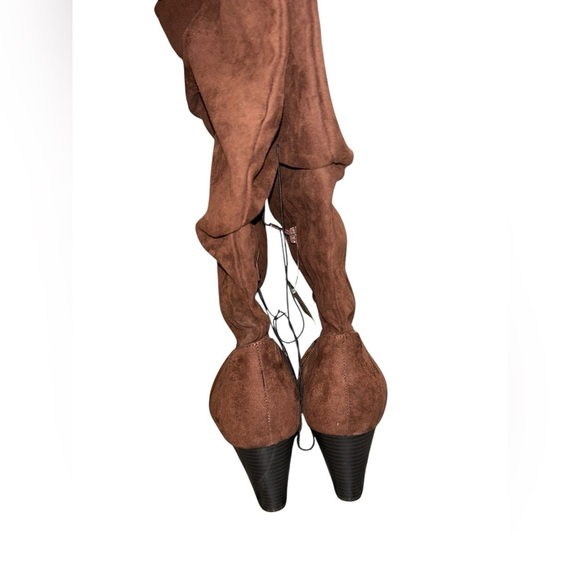 A.N.A. Bianca Slouch Boots Brown Women’s Size 9.5M | New suede - Picture 6 of 8